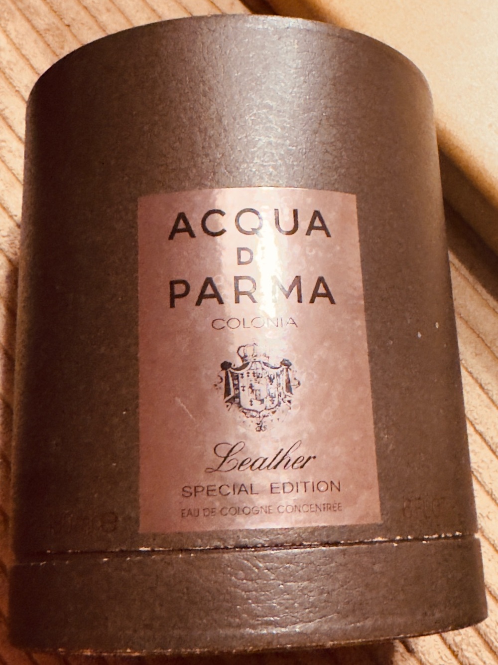 Acqua Di Parma Leather Special Edition Eau de Cologne Concentrée